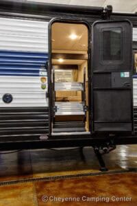 2026 Forest River Cherokee Grey Wolf 27GH Front Kitchen Travel Trailer Exterior Image