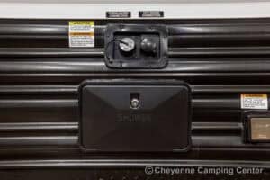 2026 Forest River Cherokee Grey Wolf 27GH Front Kitchen Travel Trailer Exterior Image