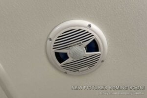 2027 Forest River Cherokee Grey Wolf 27GH Front Kitchen Travel Trailer Interior Image