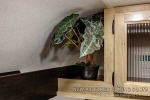 2027 Forest River Cherokee Grey Wolf 27GH Front Kitchen Travel Trailer Interior Image
