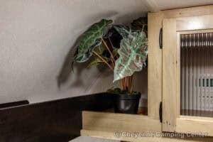 2026 Forest River Cherokee Grey Wolf 27GH Front Kitchen Travel Trailer Interior Image