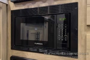 2027 Forest River Cherokee Grey Wolf 27GH Front Kitchen Travel Trailer Interior Image