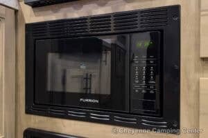 2026 Forest River Cherokee Grey Wolf 27GH Front Kitchen Travel Trailer Interior Image