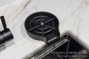 2027 Forest River Cherokee Grey Wolf 27GH Front Kitchen Travel Trailer Interior Image