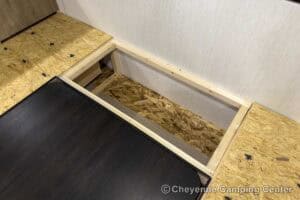 2026 Forest River Cherokee Grey Wolf 27GH Front Kitchen Travel Trailer Interior Image