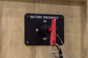 2026 Forest River Cherokee Grey Wolf 27GH Front Kitchen Travel Trailer Interior Image