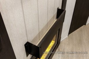 2027 Forest River Cherokee Grey Wolf 27GH Front Kitchen Travel Trailer Interior Image
