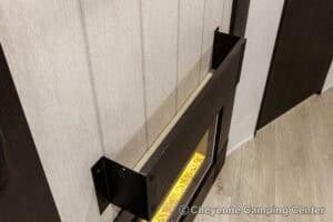 2026 Forest River Cherokee Grey Wolf 27GH Front Kitchen Travel Trailer Interior Image