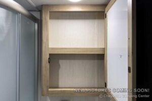 2027 Forest River Cherokee Grey Wolf 27GH Front Kitchen Travel Trailer Interior Image