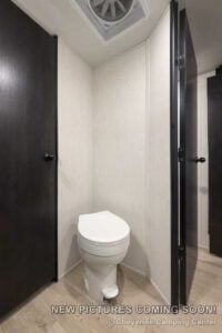 2027 Forest River Cherokee Grey Wolf 27GH Front Kitchen Travel Trailer Interior Image