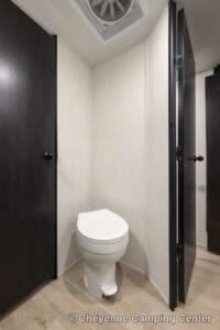 2026 Forest River Cherokee Grey Wolf 27GH Front Kitchen Travel Trailer Interior Image