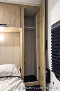 2026 Forest River Cherokee Grey Wolf 27GH Front Kitchen Travel Trailer Interior Image