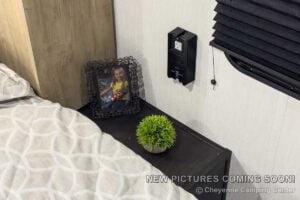 2027 Forest River Cherokee Grey Wolf 27GH Front Kitchen Travel Trailer Interior Image