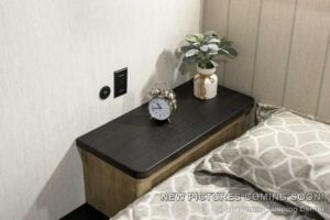 2027 Forest River Cherokee Grey Wolf 27GH Front Kitchen Travel Trailer Interior Image