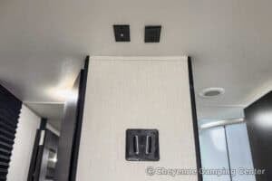 2026 Forest River Cherokee Grey Wolf 27GH Front Kitchen Travel Trailer Interior Image