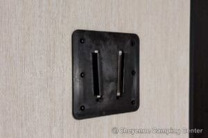 2026 Forest River Cherokee Grey Wolf 27GH Front Kitchen Travel Trailer Interior Image