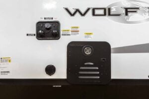 2026 Forest River Cherokee Wolf Pack 24-14.5 Toy Hauler Travel Trailer Exterior Image