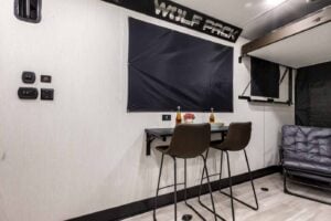 2026 Forest River Cherokee Wolf Pack 24-14.5 Toy Hauler Travel Trailer Interior Image