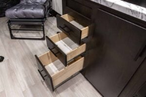 2026 Forest River Cherokee Wolf Pack 24-14.5 Toy Hauler Travel Trailer Interior Image