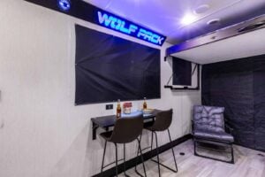 2026 Forest River Cherokee Wolf Pack 24-14.5 Toy Hauler Travel Trailer Interior Image
