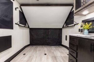 2026 Forest River Cherokee Wolf Pack 24-14.5 Toy Hauler Travel Trailer Interior Image