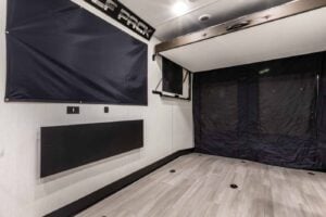 2026 Forest River Cherokee Wolf Pack 24-14.5 Toy Hauler Travel Trailer Interior Image