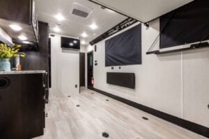 2026 Forest River Cherokee Wolf Pack 24-14.5 Toy Hauler Travel Trailer Interior Image