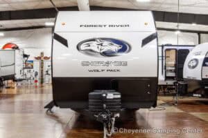 2026 Forest River Cherokee Wolf Pack 25-14 Toy Hauler Travel Trailer Exterior Image