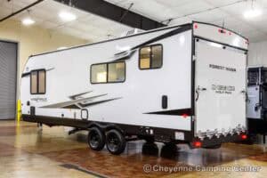 2026 Forest River Cherokee Wolf Pack 25-14 Toy Hauler Travel Trailer Exterior Image