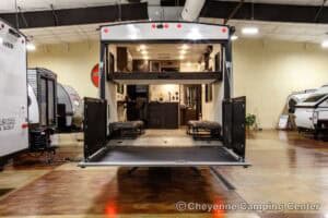 2026 Forest River Cherokee Wolf Pack 25-14 Toy Hauler Travel Trailer Exterior Image