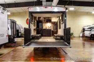 2026 Forest River Cherokee Wolf Pack 25-14 Toy Hauler Travel Trailer Exterior Image