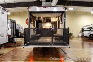 2026 Forest River Cherokee Wolf Pack 25-14 Toy Hauler Travel Trailer Exterior Image