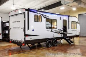 2026 Forest River Cherokee Wolf Pack 25-14 Toy Hauler Travel Trailer Exterior Image