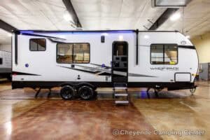 2026 Forest River Cherokee Wolf Pack 25-14 Toy Hauler Travel Trailer Exterior Image