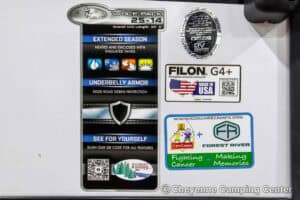 2026 Forest River Cherokee Wolf Pack 25-14 Toy Hauler Travel Trailer Exterior Image