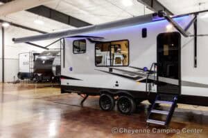 2026 Forest River Cherokee Wolf Pack 25-14 Toy Hauler Travel Trailer Exterior Image