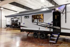 2026 Forest River Cherokee Wolf Pack 25-14 Toy Hauler Travel Trailer Exterior Image