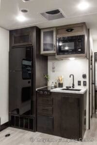 2026 Forest River Cherokee Wolf Pack 25-14 Toy Hauler Travel Trailer Interior Image