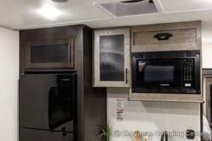 2026 Forest River Cherokee Wolf Pack 25-14 Toy Hauler Travel Trailer Interior Image