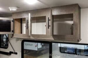 2026 Forest River Cherokee Wolf Pack 25-14 Toy Hauler Travel Trailer Interior Image