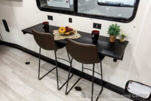 2026 Forest River Cherokee Wolf Pack 25-14 Toy Hauler Travel Trailer Interior Image