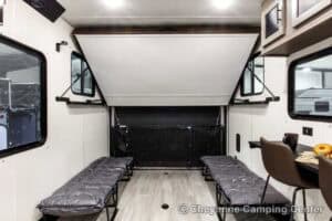 2026 Forest River Cherokee Wolf Pack 25-14 Toy Hauler Travel Trailer Interior Image