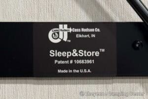 2026 Forest River Cherokee Wolf Pack 25-14 Toy Hauler Travel Trailer Interior Image