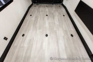 2026 Forest River Cherokee Wolf Pack 25-14 Toy Hauler Travel Trailer Interior Image