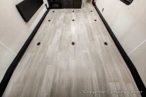 2026 Forest River Cherokee Wolf Pack 25-14 Toy Hauler Travel Trailer Interior Image