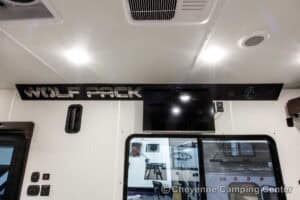 2026 Forest River Cherokee Wolf Pack 25-14 Toy Hauler Travel Trailer Interior Image