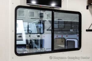 2026 Forest River Cherokee Wolf Pack 25-14 Toy Hauler Travel Trailer Interior Image