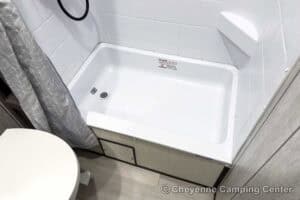 2026 Forest River Cherokee Wolf Pack 25-14 Toy Hauler Travel Trailer Interior Image