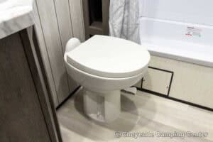 2026 Forest River Cherokee Wolf Pack 25-14 Toy Hauler Travel Trailer Interior Image