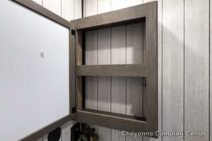 2026 Forest River Cherokee Wolf Pack 25-14 Toy Hauler Travel Trailer Interior Image